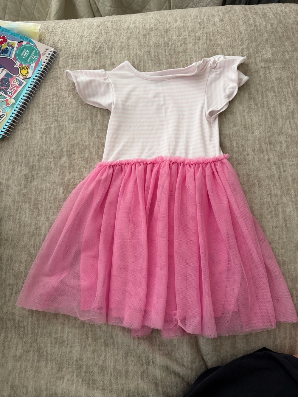 Girls Pink Tulle Dress